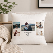 Uppflyttad till Pappa Foto Collage – Personlig