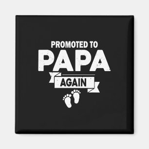 Uppflyttad till pappa igen graviditetsannonsering magnet
