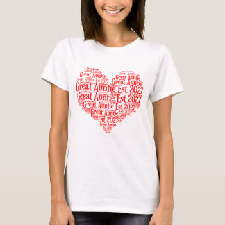 Uppflyttad till stor mostor Est 2027, present till T Shirt