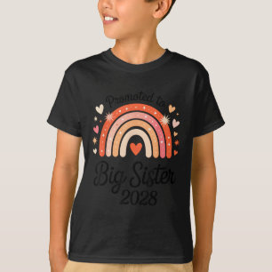 Uppflyttad till storasyster 2028 Ny graviditet Bab T Shirt