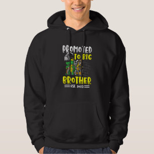 Uppflyttad till storebror 2023 Upplevelsenivå till Hoodie