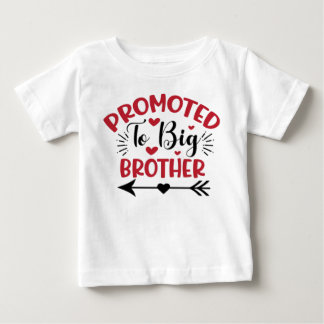 Uppflyttad till storebror 2026 Dinosaur T-Rex Pojk T Shirt
