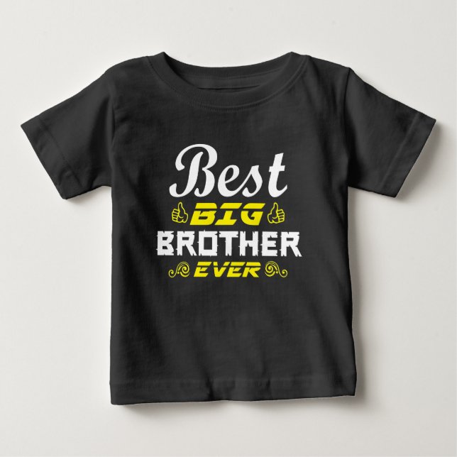 Uppflyttad till storebror 2026 Dinosaur T-Rex Pojk T Shirt (Framsida)