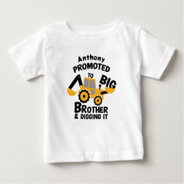 Uppflyttad till storebror Baby Fine Jersey T-Shirt
