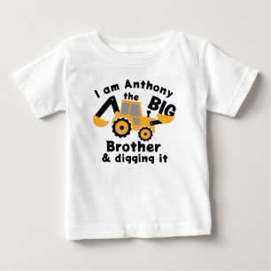 Uppflyttad till storebror Baby Fine Jersey T-Shirt