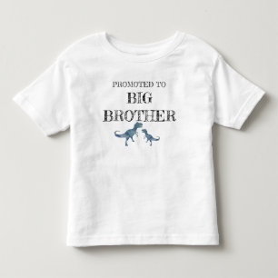 Uppflyttad till storebror Dinosaur Trex T-shirt