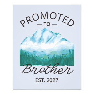 Uppflyttad till storebror Est 2027 Big Brother VI Fototryck