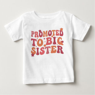 Uppflyttad till storebror Groovy höst T Shirt