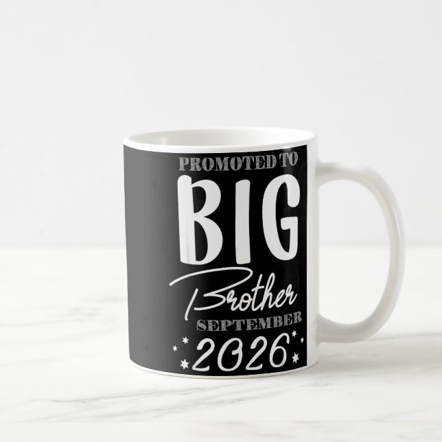 Uppflyttad till storebror september 2026 nya store kaffemugg (Höger)