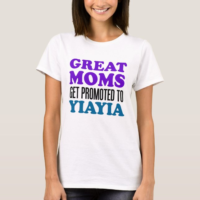 Uppflyttad till YiaYia Tee (Framsida)