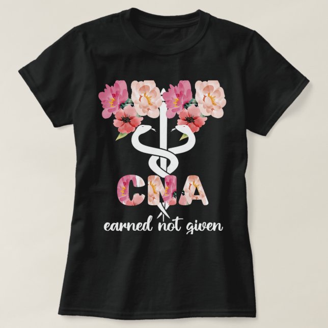 Uppfödda ammande kvinnor som inte fått CNA-sjukskö T Shirt (Design framsida)