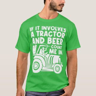 Uppfödning av öltraktor - jordbrukare 1 t shirt