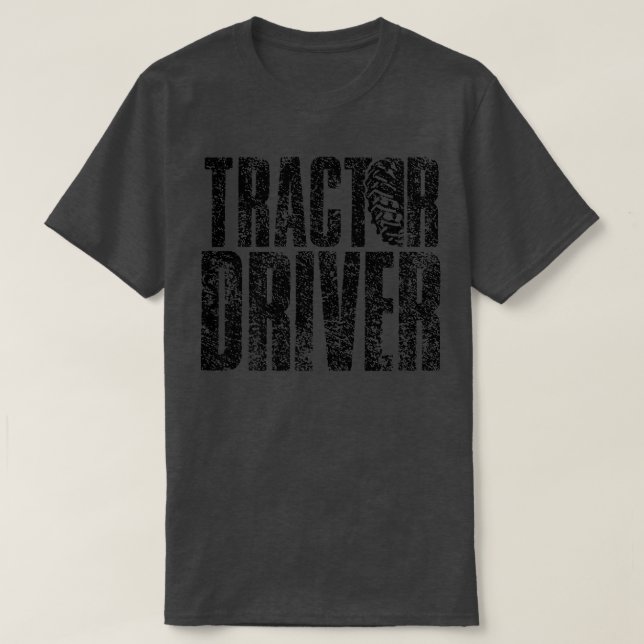 Uppfödning av traktorer för traktorförare t shirt (Design framsida)