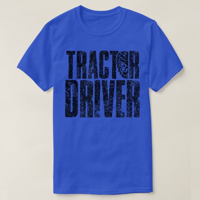 Uppfödning av traktorer för traktorförare t shirt (Design framsida)