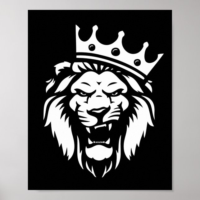 Uppfödning lejon med krona poster (Framsidan)
