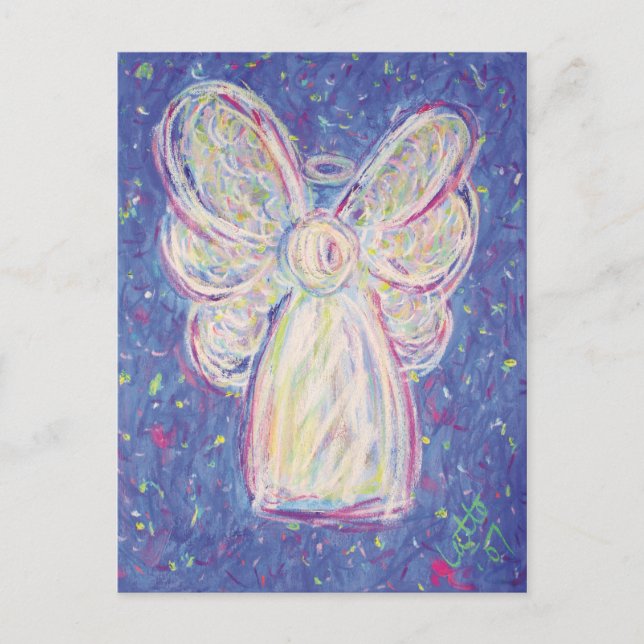 Uppföljningskort för Starry Night Angel Vykort (Framsida)