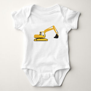 Uppförande av grävmaskiner i Lastbil T Shirt