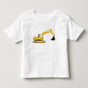 Uppförande av grävmaskiner i Lastbil T Shirt