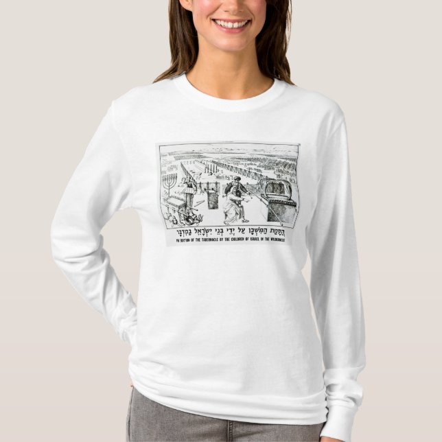 Uppförandet av tabernaclen t shirt (Framsida)