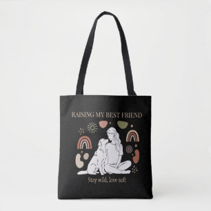 Uppfostra Min Bästa Vän Boho Hundmamma Tygkasse