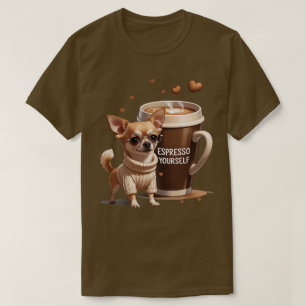 Uppfriska dig själv – Coffee Chihuahua Edition T Shirt