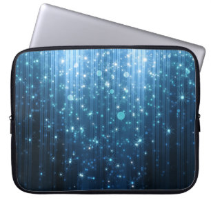 Uppfriskande Abstrakt: Upplyst bakgrundsbild. Laptop Fodral