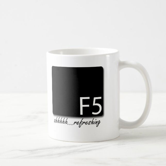 Uppfriskande F5 Kaffemugg (Höger)