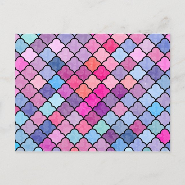 Uppfriskande Mönster XI Vykort (Framsida)