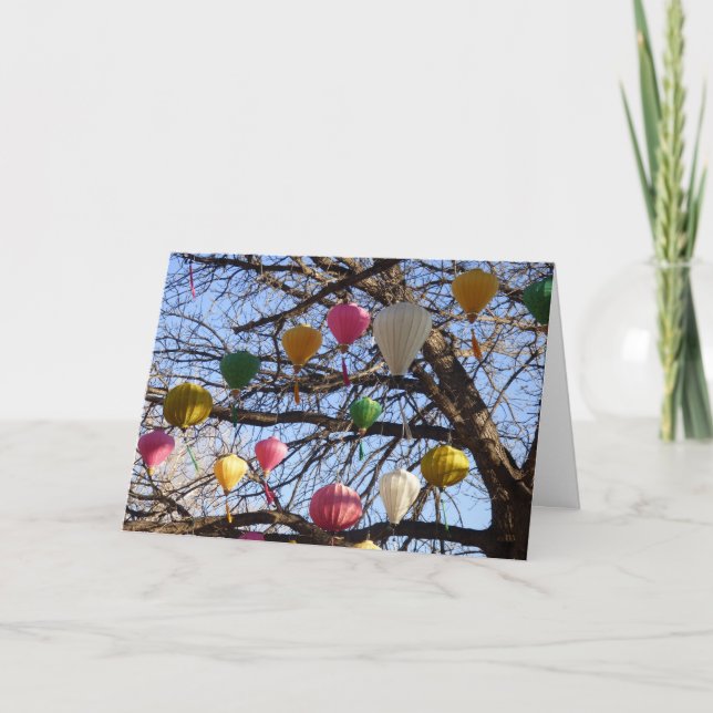 Uppfriskande Orientlampa Kort (Framsida)