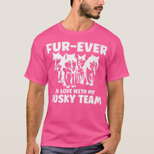 Uppfriskande Päls-någonsin i Kärlek med mitt Husky T Shirt