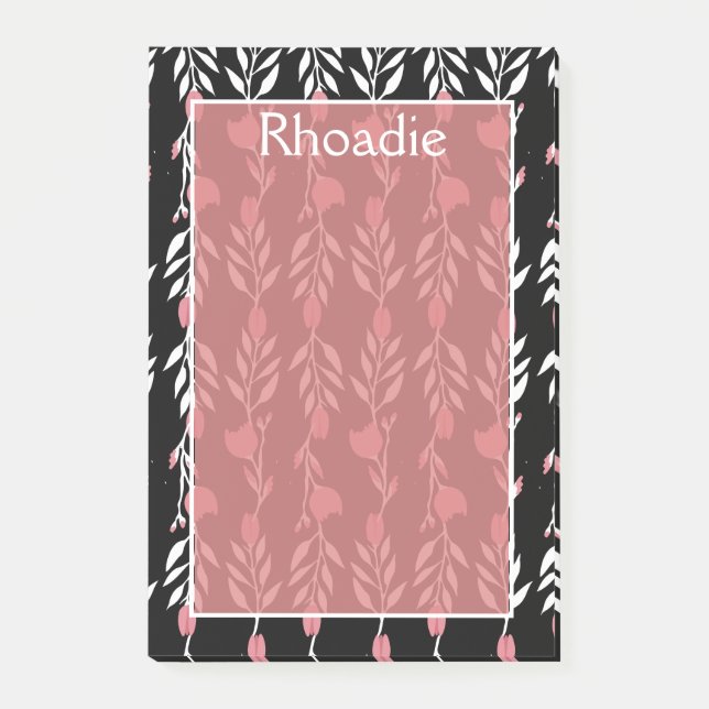 Uppfriskande Ro Vine Post-it Block (Framsida)