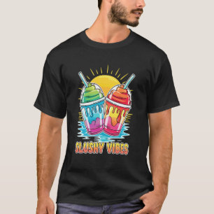 Uppfriskande sommarskjorta sommar vibbar Slushy Äl T Shirt