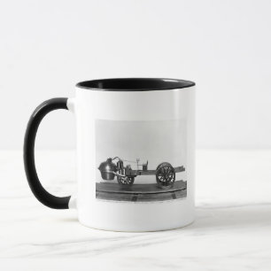 uppfunnen Ånga-driven bil Mugg