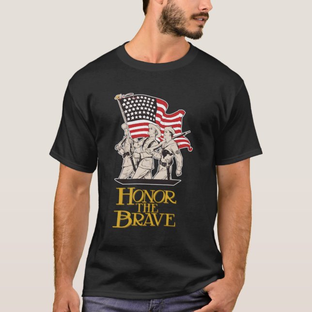 Uppfylla Modiga T Shirt (Framsida)