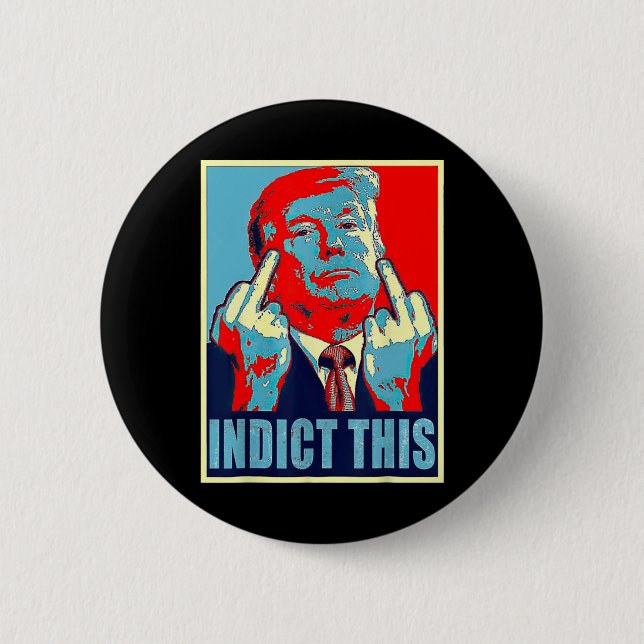 Uppge denna politiska arrestering för republikansk knapp (Framsida)