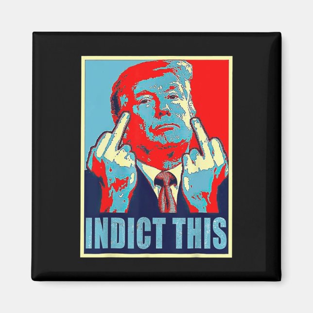 Uppge denna politiska arrestering för republikansk magnet (Framsidan)