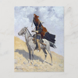 Uppgift om amerikansk Apache-krigare Vykort