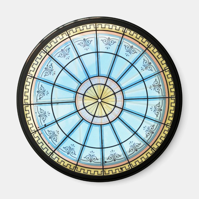 Uppgift om arkitektur i Budapest Garden Bazaar Cas Magnet (Framsidan)