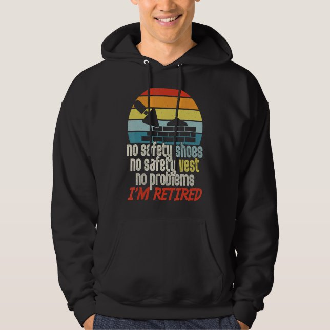 Uppgift om byggherre Pension Hoodie (Framsida)