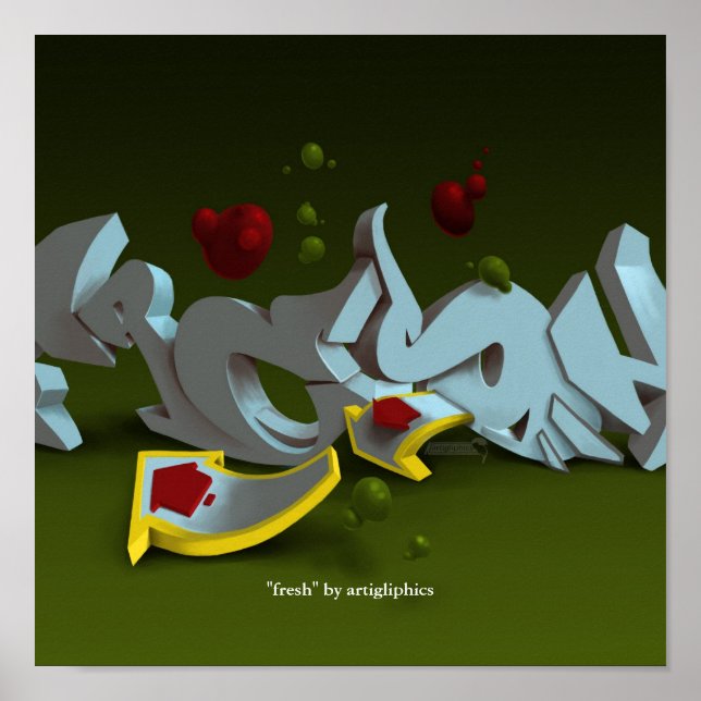 Uppgift om ’FRESH’ Poster (Framsidan)