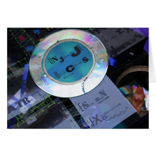 Uppgift om Jeux de Construction del II Hälsningskort (Framsidan Horizontal)