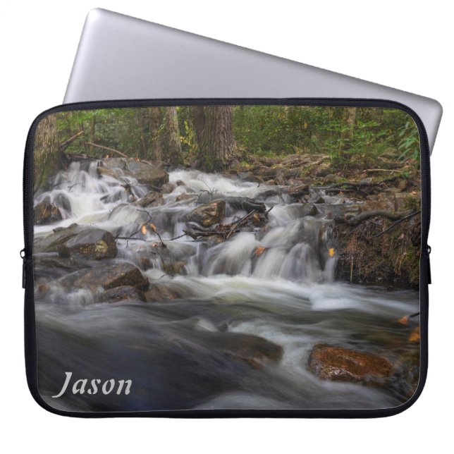 Uppgift om Vår i Springa Laptop Fodral (Framsidan)