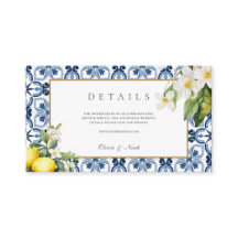 Uppgifter om amalfi Kusten Mediterranean Lemon Til