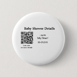 UPPGIFTER OM BABY SHOWER QR SCAN CODE MINIMAL MODE KNAPP