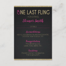 Uppgifter om Bachelorette eller Hens Party