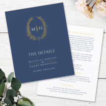 Uppgifter om bröllop för utandning av Blått guld m