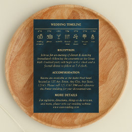 Uppgifter om Bröllop i Fairy Tale Timeline Emerald Tilläggskort