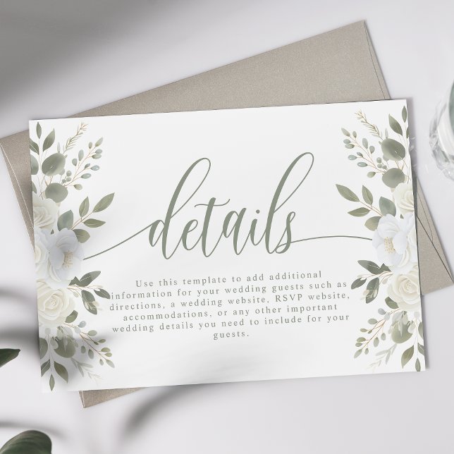 Uppgifter om Elfenbenskusten och Eleganten Blommig Tilläggskort (Skapare uppladdad)