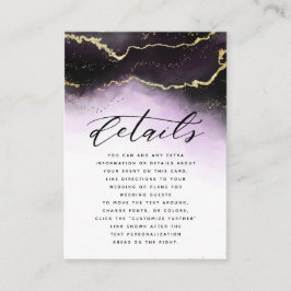 Uppgifter om Etheral Mist Ombre Amethyst Moody Brö Tilläggskort