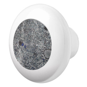 Uppgifter om geologi Grått Granite Blue Knopp